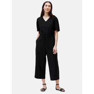 Eileen Fisher Tencel Organic Linen Slub Jumpsuit